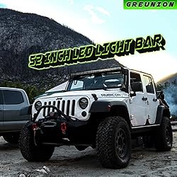 GREUNION 52 inch led Light bar, 1122W Triple Row