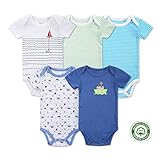 Mother Nest Baby Bodysuits Clothes Boys 5 Pack
