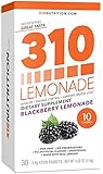 310 Lemonade Blackberry - Water Enhancer and Flavoring | Slimming 310 Lemonade Helps Restore PH Balance to Your Body | 0 Grams of Sugar and CAFFEINE-FREE
