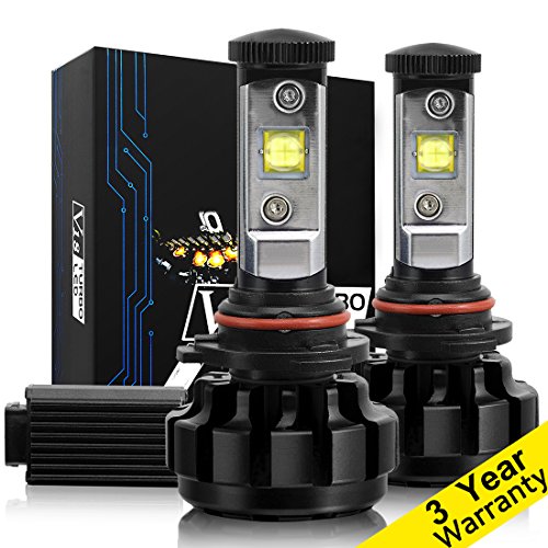 NINEO 9006 LED Headlight Bulbs, HB4 CREE XPL Chips, Cool White Conversion Kit 6000K 7,200Lm – 3 Yr Warranty