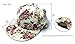 Glamorstar Women's Floral Flower Snapback Hip-Hop Cap Baseball Hat Headwear Red