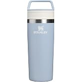 STANLEY Cafe-To-Go Travel Mug, 16 oz, Blue Dream Stone | Leakproof Two-Part Drink Through Lid | Tumbler Cup for Coffee, Tea and Drinks | Insulated Stainless Steel Coffee Mug