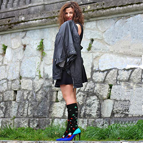 HLTPRO 20-30 mmHg Compression Socks Women & Men - Compression Stockings for Running, Nurse, Flight, Travel
