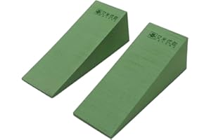 Generic 2Pcs Yoga Foam Wedge Nonslip EVA Foam Calf Stretch Slant Board Heel Elevated