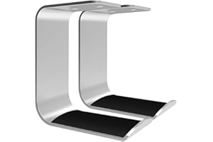 Geekria Under-Desk Headphone Stand Mount Holder, Headsets Hanger, Gaming Headset Headphone Hook, Universal Stand for All Head