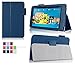 Case for Fire HD 6 - Elsse Premium Folio Case with Stand for Fire HD 6 (Oct, 2014 Release) - Dark Blue