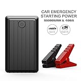 Beatit ® B5 400A Peak 10000mAh Emergency Portable Power Bank Car Jump Starter for Automotive Motorcycle Boat (B5 Black )