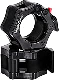 Pro Barbell Clamp Collars - Reinforced Plastic Construction Pair Pack - 2 Inches Standard Olympic Size - By Utopia Fitness