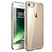 i-Blason Clear Case for iPhone 7 2016 / iPhone 8 2017 Release , Halo Series Scratch Resistant (Clear/Gold)