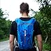 Hydration Pack,Ultra Lightweight Water Backpack Includes BPA Free Water Bladder for Running Hiking Riding Camping Cycling Climbing (Blue)