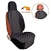 Front Dog Car Seat Covers- Black, Double Waterproof Nonslip - Universal Bucket Pet Seat Cover For Cars,Baby Athletes Pets car seat protector,Dog Car Seat Accessories,Easy Packing & Storage
