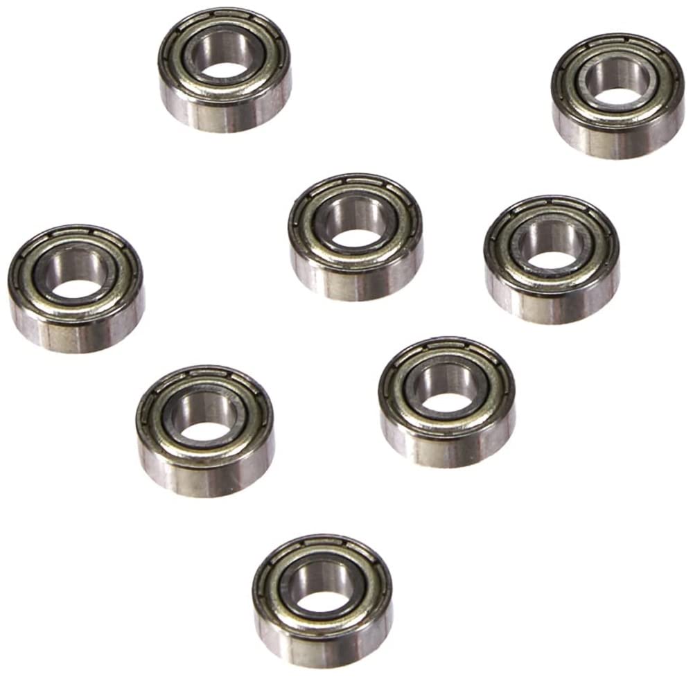 Carson Ball Bearing Set (Pack of 14), DT03/DT02 Fighter G, 14 Pieces, Small, Multicoloured, Metal, No Battery Required, 14 Years and Above, 5x11x4 mm, Model Car Parts, Ball Bearings
