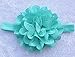 QandSweet Baby Girl's Beautiful Headbands and Bows Soft Nylon Head Wraps for Photograph (Mix 9 Colors)