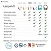 ONANOFF BuddyPhones Inflight, Volume-Limiting Kids Headphones, 3 Volume Settings of 75, 85 and 94 dB, Includes Travel Mode, Perfect for Airplanes, Trains and Cars, Built-in Audio Sharing Cable, Blue