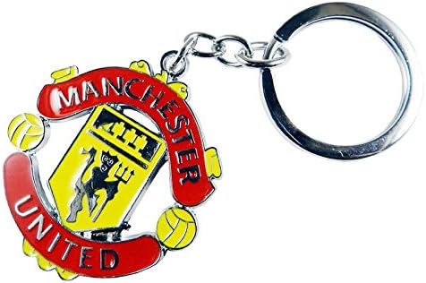 Manchester Logo United Metal Keychain Keyring Best Collectible & Gifting Item