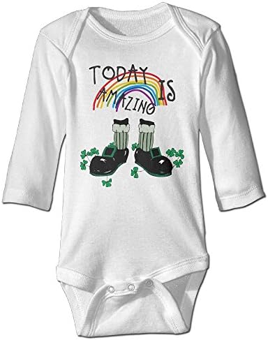 7r4e Baby ST. Patrick's Day Amazing Toddler Cotton Joys Romper Long Sleeve Bodysuit