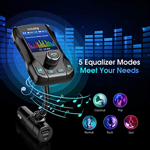3 VicTsing+Upgraded+Bluetooth+Transmitter+Hands+free