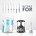 Lavany Water Flosser Cordless Oral Irrigator Professional Rechargeable Portable Dental Water Jet With 4 Jet Tips For Braces and Teeth Whitening,Travel and Home Use (Irrigator Tips)