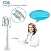Toothbrush Heads, 10 Pack Sonicare Replacement Brush Heads For Philips Sonicare DiamondClean,FlexCare,HealthyWhite, EasyClean, Essence+