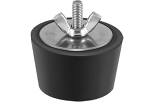Pool Winterizing Plug by Aquatix Pro Premium 1.7" to 2" Swimming Pool Winter Expansion Plugs with SS Screw, Stainless Steel Bolts, Heavy Duty Rubber, Protect Your Equipment Today!