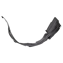 TRQ Front Left Inner Fender Liner Black Drivers
