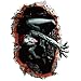 Elevin(TM) Halloween 3D Self Adhesive Wall Stickers Remove Wall Decal Paper Art Home Decor (A) (D)