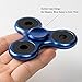 Opard Tri Fidget Spinner Hand Over 2 Minutes Spinning Toy Aluminum Alloy for Child and Adult (Blue)