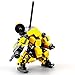 LetMay Original Design Mecha Series DIY Building Block,Mini Robot Assault Squad(Yellow) fit for Mobile Frame Zero Game…