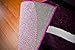 0327 Purple Black White 5'2x7'2 Area Rug Abstract Carpet