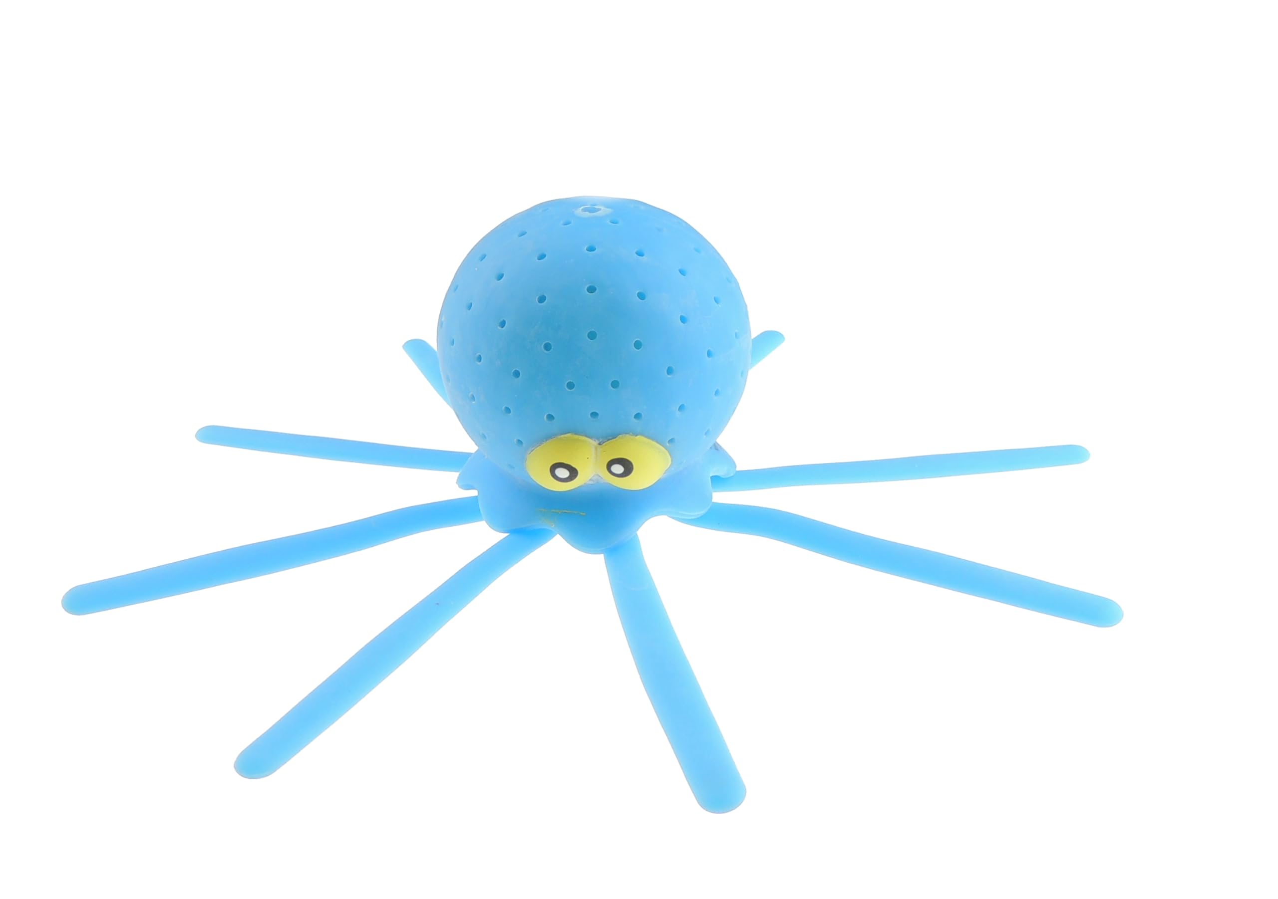 Adult Unisex Girls Boys Kids Toddler Childrens Bath Shower Bathroom Outdoor Summer Play Room Tub Bathtub Pool Swimming Floating Animals Boat Baby Water Soak Toys Sea Octopus Water Squirter (Blue)