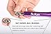 JOLITCHION Speed Jump Rope Workout for Women Men Weighted Adjustable Sports & Fitness Skipping,Boxing,MMA Training, Cable Steel Ball Bearings for CrossFit Training,Jumping Exercise + FREE Carrying Bag