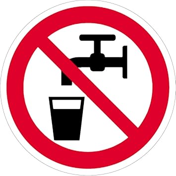 Aufkleber Kein Trinkwasser 10cm O Folie Selbstklebend Gem Bgv A8 Trinkverbot Nicht Trinken Verbotsschild Praxisbewahrt Wetterfest Amazon De Baumarkt