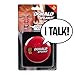 Donald Speaks Magnetic Talking Button - 8 Different Sayings - 100% Real Trump's Voice - Funny Prank Gift for Hillary Clinton or Donald Trump Fans - Fun for Democrats & Republicans - Batteries Included
