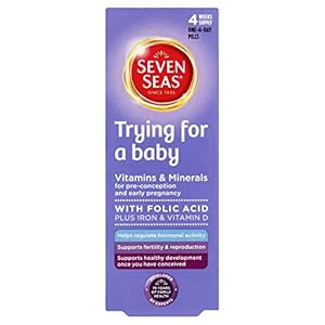 6 x Seven Seas Trying for a Baby Vitamins & Minerals 28 One-a-Day Pills