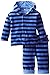 Magnificent Baby Baby-Boys Midnight Sky Velour Hoodie Pants with Applique