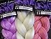 Doctored Locks Synthetic KK Ultra Jumbo Braid Artist Fiber for Braids, Twists and Dreadlock Hair Extensions