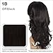 Vivica A. Fox FHW125-V New Futura Fiber, 3/4 Half Wig in Color 1B