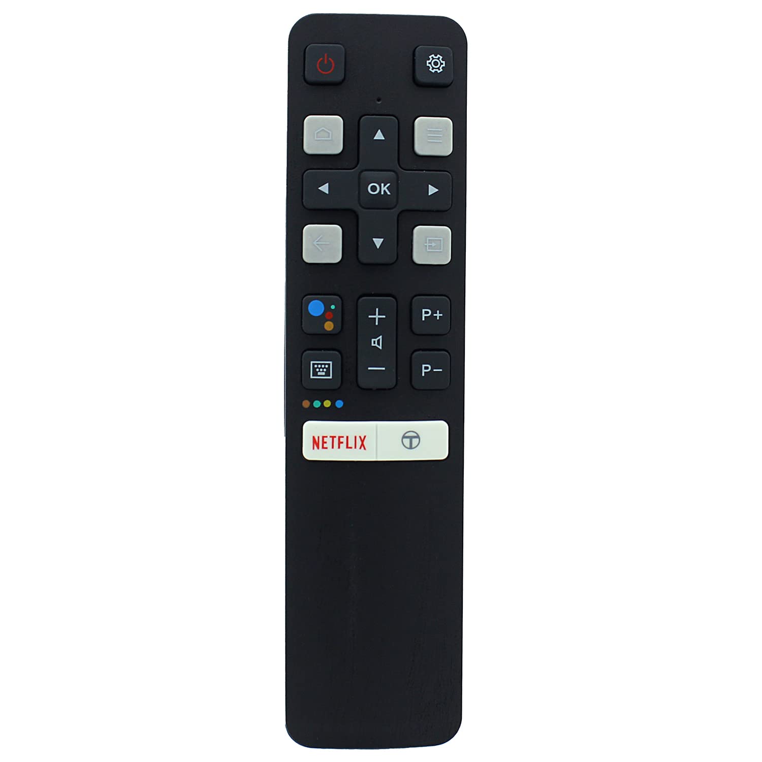 RC802V FUR6 IR Remote Control Replacement for TCL TV XRC802V 32S6800 32S6800S 32S6510S 32S615 32S60A 32S65A 40S6800FS 40S6510FS 40S6800 40S615 40S65A 43P8M 43S6800FS 43S6510FS 43P8 43P65US 43P715