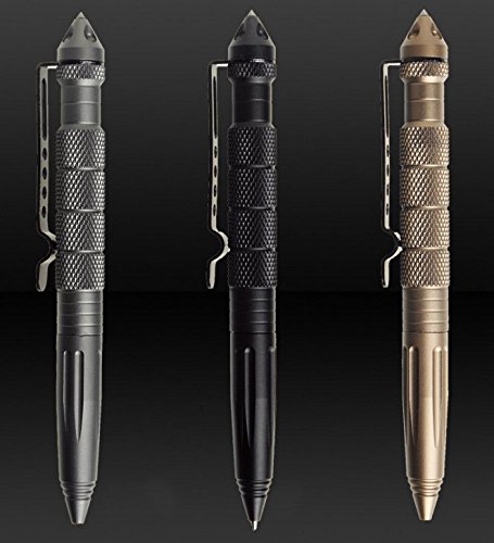 ASTRO Ballpoint Pen TP1A Aluminum Glass-breakers Self-Protection Pen Multi-function Tool (Gray)