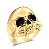 EVBEA Skull Rings for Men Big Biker Rock Mens Motorcycle Jewelry(mg,9)