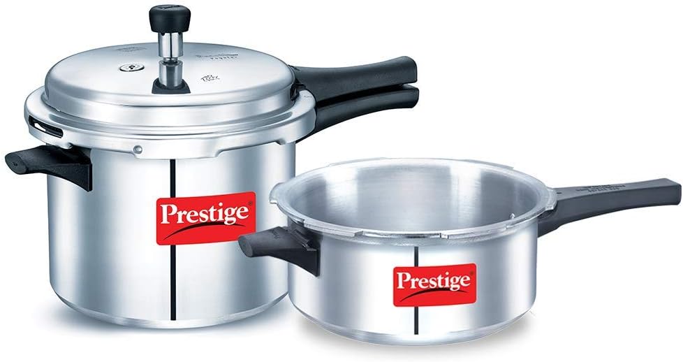 Prestige Popular Special Combo Pack (3L + 5L), aluminum