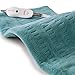 Sunbeam Heating Pad for Pain Relief | XL King Size SoftTouch, 4 Heat Settings with Auto-Off | Teal, 12-Inch x 24-Inch primary