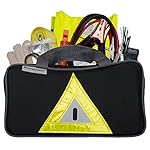 Roadside Emergency Kit Includes - First Aid Kit, Jumper Cables, Tow Rope, and many other Supplies - 106 Pieces for assistance with most Roadside Emergencies