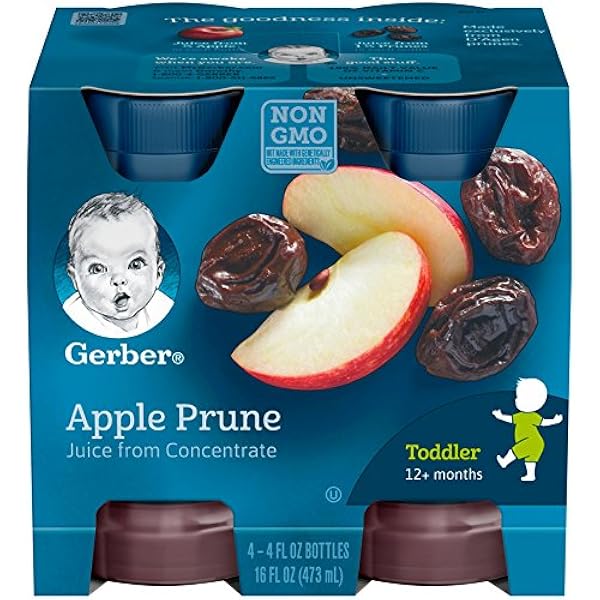 diluted apple juice for baby constipation