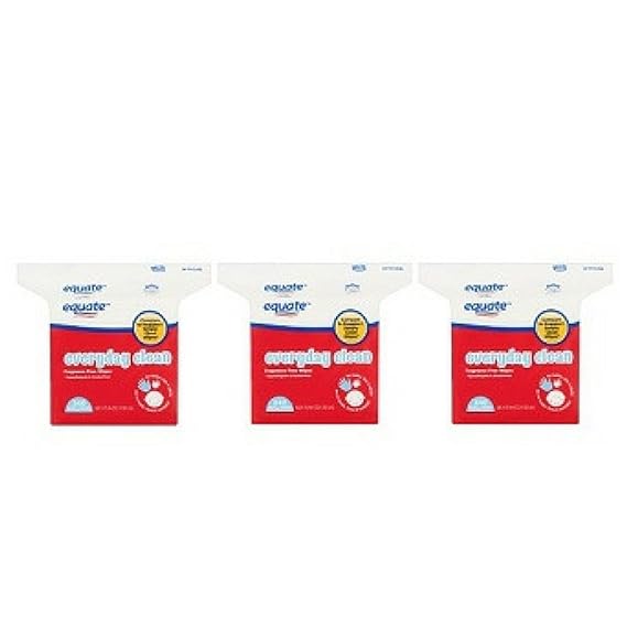 equate fragrance free wipes