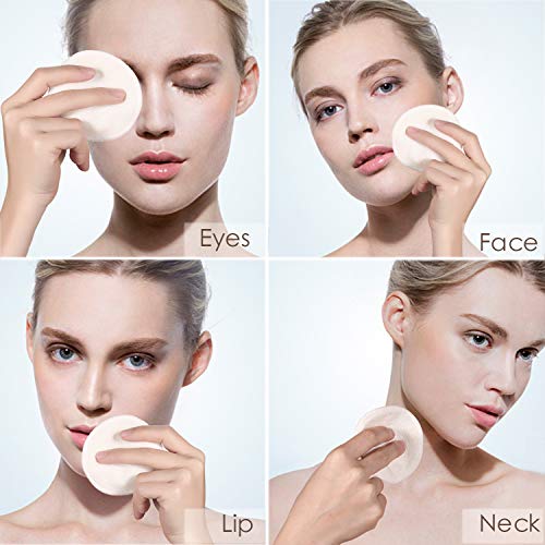 3 Reusable+Packs+Natural+Pads+Face+Cleaning+Washable