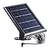 Wasserstein Solar Panel Compatible with Arlo Pro & Arlo GO (Black)