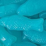 Blue American Fish Gummy Candy 1LB Bag