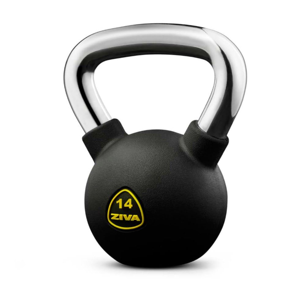 ZIVA Performance Rubber Kettlebell 14 kg