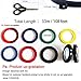 Graphic Chart Tape Art Tape Whiteboard Tape Vinyl Tape 12 Pacs 1/8” Self-Adhesive Artist Tape –with a Gift –Scissor (PET)